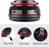 Bluetooth Over Ear Headphones, LED Lights Headphones with Built-in Mic, Light Weight, Bluetooth 5.0, Wireless Foldable HiFi Stereo Headphones for ...