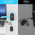 Mouse Jiggler Undetectable for Computer, USB Mouse Mover, Gaming Automatic Continuous and Assistive Click Device, Plug & Play, Simulate Mouse Poin...
