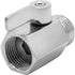 Stainless Steel Garden Hose Shut Off Valve 3/4" GHT Thread Heavy Duty Ball Valve Connector...