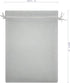 Ankirol 100pcs Sheer Organza Favor Bags 5x7'' For Wedding Gift Bags Samples Display Drawstring Pouches (white)...