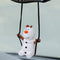 YGMONER Super Cute Swinging Snowman Car Mirror Hanging Ornament Car Interior Accessories (Snowman)...