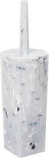 Toothbrush Holder for Bathroom, Countertop, Bathroom Accessory, Marble Design, Plastic, White...