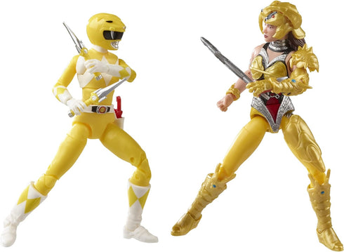 Power Rangers Lightning Collection Mighty Morphin Yellow Ranger Aisha Vs. Scorpina 2-Pack 6-Inch Premium Collectible Action Figure Toys...