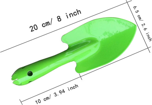 5 Pack Mini Trowel Set Metal Garden Hand Shovel Garden Tools for Flower Soil Planting Digging Transplanting Light Duty Tools...