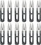 12Pack 4.1Inch Sewing Scissors Yarn Thread Craft Scissors Small Snips Trimming Nipper for Home Office School DIY Projects (Black)...
