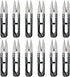 12Pack 4.1Inch Sewing Scissors Yarn Thread Craft Scissors Small Snips Trimming Nipper for Home Office School DIY Projects (Black)...