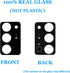 2 Pack Rear Back Camera Lens Glass Replacement for Samsung Galaxy Note 20 Ultra N985 / 5G N986 (All Carriers) 6.9 Inch with Adhesive, Tweezers, Pr...