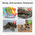 10PCS Small Clothes Pin, Stainless Steel Clothespins, Metal Laundry Grip Clips, Anti Rust, Multipurpose...