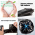 Small Black Trash Bags,100 Counts Thicken Value 4 Gallon Trash Bag,Small Garbage Bags with Handle for Home Office Kitchen Bathroom Trash Can...