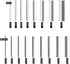 GALAX PRO Hex Key Set,17pc Folding Allen Wrench Set - Key Tool 2 Pack Portable Hex for Basic Home Repair and General Applications...