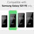 Ultra Slim Thin for Samsung Galaxy S21 FE 5G Phone Case Liquid Silicone, Minimalist Soft Rubber Gel Matte Case with Camera Protection, Protective ...
