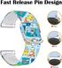 Pikacu Mermaid Fish Bands Compatible with Fitbit Sense/Sense 2/Versa 3/Versa 4 Band Fancy Soft Sport Silicone Cartoon Holiday Strap Men Women...