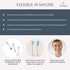 Elements Toothbrush Heads - Compatible with Elements Sonic Toothbrush, Small, Firm Bristles, Small (Pack of 3)...
