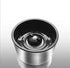 2 Packs Salt and Pepper Mills Brushed Stainless Steel Salt and Pepper Grinder Set(Pack of 2) with Adjustable Ceramic Coarseness Grinder and Glass ...