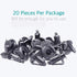 Lantee 20Pcs 11296-AG000 Bumper & Radiator Support Retainer Push Clips Fit for Nissan Altima Titan Versa Murano & Fit for Infiniti FX35 FX37 FX45 ...