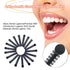 1040 Pcs Black Braces Rubber Bands Orthodontic Ligature Ties O-Rings Elastic Bands for Braces (Black)...