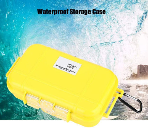 Plastic Waterproof Shockproof Box Outdoor Waterproof Airtight Survival Case Storage Case Floating Hard Shell Wet Dry Box Carry Box Container Marin...