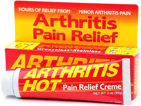 Arthritis Hot Pain Relief Creme 3 oz (Pack of 3)...