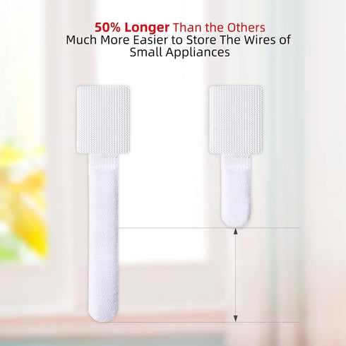 Cord Organizer for Appliances 12 Pack, SUITMAT Cable Organizer Cord Holder for Small Kitchen Appliances, Kitchenaid Stand Mixer Air Fryer Coffee M...