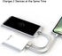Dual USB Output Super Slim Power Bank Ultra Thin, 3000mAh Portable Charger Mini External Phone Battery Pack Small Dual Outlet, Emergency Phone Pow...
