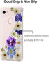 Unov Pixel 3 Case Clear with Design Soft TPU Shock Absorption Slim Embossed Floral Pattern Protective Back Cover for Pixel 3 5.5 inch (Flower Blos...