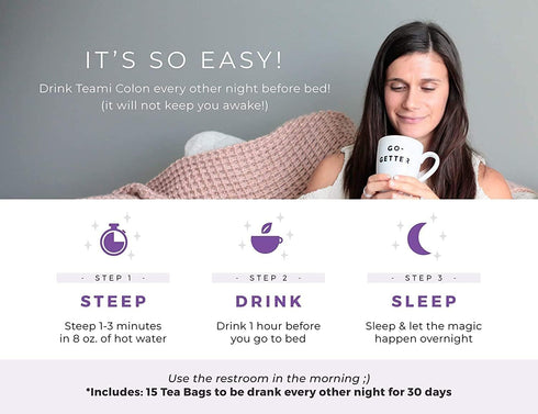 Teami® Colon Detox Tea for Men & Women | 30 Day Supply...