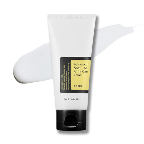 COSRX Snail Mucin 92% Moisturizer, Daily Repair Face Gel Cream Tube Type for Dry, Sensitive Skin, Not Tested on Animals, No Parabens, No Sulfates,...
