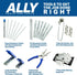 ALLY Tools Professional Multi-Functional 8" Anti-Rust MIG Welding Pliers Professional Welding Pliers - Reliable and Durable MIG Pliers...