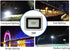 20W IP68 Waterproof Outdoor Ultra-Thin LED Flood Lighting with Plug in Cord for Garden Wall Washer Lamp...