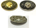 Duolai 10pcs Retro Gold Star Carving Buttons Craft Purses Leather Decorative Accessories Conchos Snaps Metal Stud Screw Back Rivet DIY Shoes Bag B...
