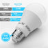 AmeriTop A19 LED Light Bulbs- 6 Pack, Efficient 14W(100W Equivalent) 1600 Lumens General Lighting Bulbs, UL Listed, Non-Dimmable, E26 Standard Bas...