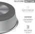 Stainless Steel Anti-Slip Dog Bowls,Non-slip Stainless Steel Pet Bowl with Foot Mat - Perfect for Mess-free Mealtime,Quiet Pet Bowls for Cats and ...