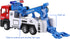 haomsj Toy Tow Truck Pull Back Toy Cars Miniature Carrier Truck Toy for Boys and Girls, Lights and Sound...