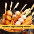 Perfect Stix Paddle Pick 6-200 6" Bamboo Paddle Pick Skewers (Pack of 200)...