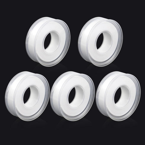 BOMEI PACK Plumbers Tape,PTFE Tape,Teflone Tape,1/2 Inch X 520 Inches,Sealant Tape,Thread Seal Tape for Shower Head,Water Pipe Plumbing Sealing Ta...