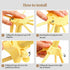 Ourokhome Collapsible Pasta Drying Rack, Plastic Foldable Homemade Fresh Spaghetti Stand Dryer Noodle Hanger for Kitchen with 10 Arms, Stable, Eas...