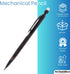 1InTheOffice Mechanical Pencil 0.7 mm, 2, HB Lead, Black Lead, Smoke Barrel (48 Pack)...