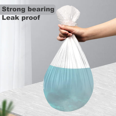 0.5 Gal Trash Bags Small 240 pcs Clear Strong Tiny Garbage Bags for Mini Desk Trash Can, Fit 0.4-0.8 Gal...