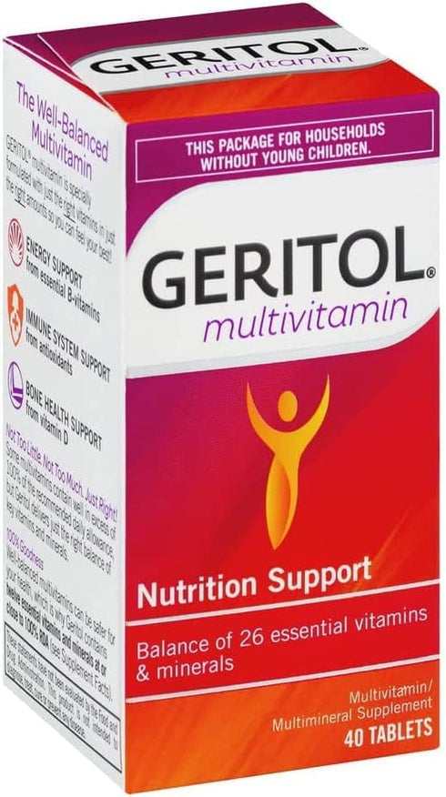 Geritol Multivitamin 100 tab (formerly called Geritol Complete - same product!)...
