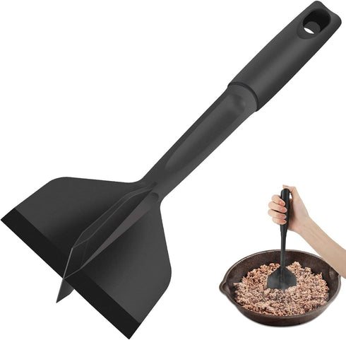 Meat Chopper, Hamburger Chopper, Premium Heat Nylon Resistant Meat Masher, Ground Beef Smasher, Meat Chopper for Ground Beef, Turkey, Meat, Potato...