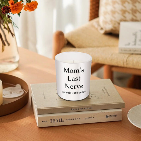 Gifts for Mom from Daughter Son, Mother's Day Gifts, Mom's Last Nerve Candle, Best Mom Gifts, Candles Gifts for Women, Funny Candles for Women, La...