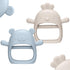 2 Packs Baby Teething Toys Silicone Teething Mittens for Infants 3 Months+, Never Drop & Easy to Hold Teethers, Helps Soothing Gums & Sucking Need...