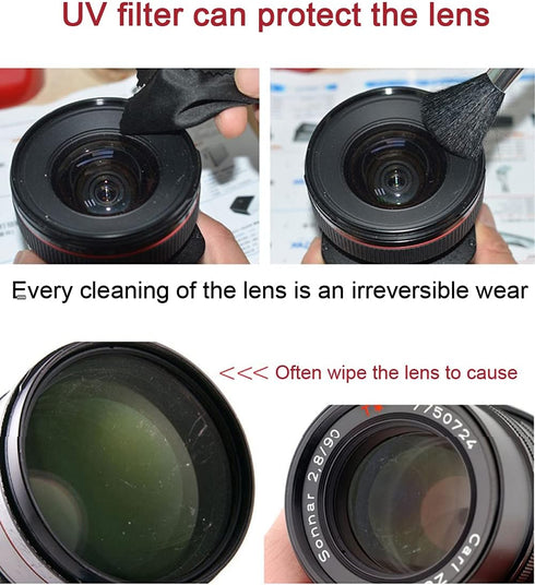 67mm Multi-Coated UV Protective Filter, Protecting Camera Lens Accessories-67mm (1 Pack)...