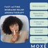 MOXE Migraine Relief Nasal Inhalers, Essential Oils for Headaches & Tension Relief, Portable Aromatherapy, Easy-to-Use, Pure & Undiluted, Peppermi...
