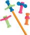 Fun Express Fidget Pencil Toppers for Kids - Bulk Set of 48 - Classroom Teacher Supplies...
