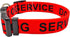 MayPaw Service Dog Collar, 1” and 1.5” Wide Dog Collar Strong Nylon Medium Large Extra-Large Dog Collar (Neck Fit 17.5-27",1.5" Wide, red)...