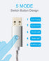 momen LED Charger Cable, 2 Pack 10FT Lightning Cable MFi Certified Data Sync Cord Compatible 13/12/11/XS Max/XS/XR/X/8/7/Plus/SE/iPad,iPhone Charg...