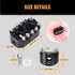 Sresk MX Style Anti-Skid Gear Knurled Shifter Peg for H-D Harley Motorcycle Shift Peg 360 Degree Roating for Touring Street Glide Sportster 883 12...