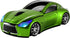 Cool Sport Car Shape 2.4GHz Wireless Mouse Optical Cordless Mice with USB Receiver for PC Laptop Computer 1600DPI 3 Buttons Green...