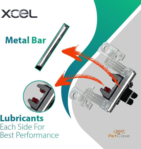XCEL Lubricated Blade Drive Assembly Lever Replacement for Pet Clipper - 1-Pack...